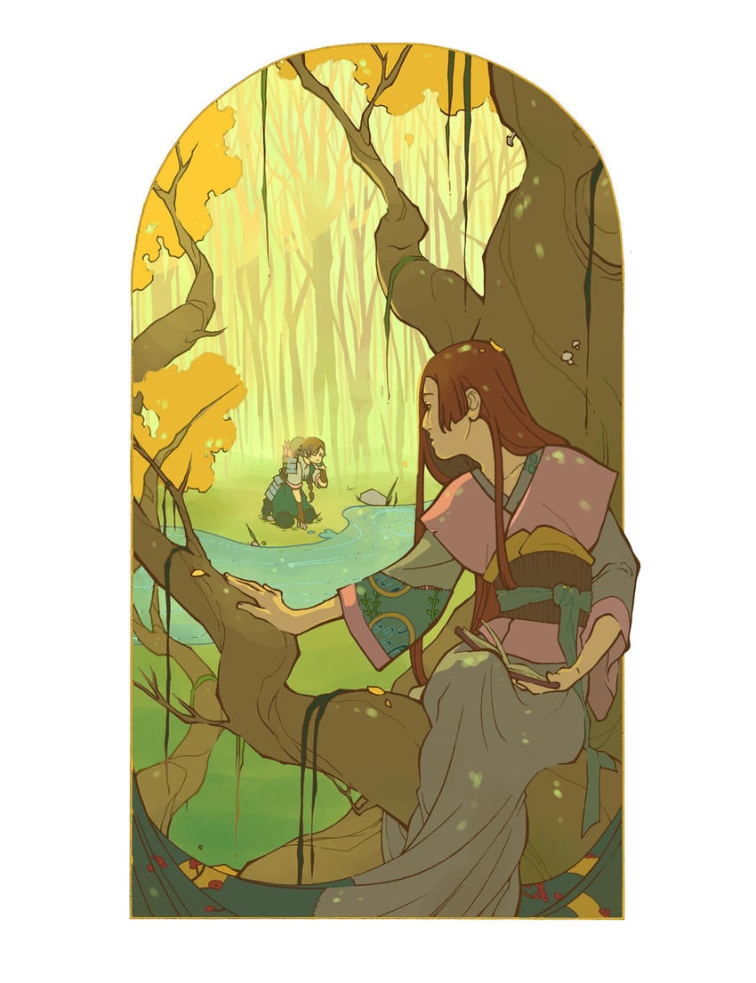 cinderella (original and 1 more) drawn by yutaan