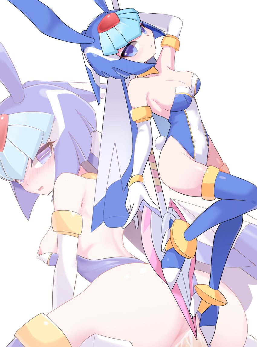 fairy leviathan (mega man and 1 more) drawn by zerokun135