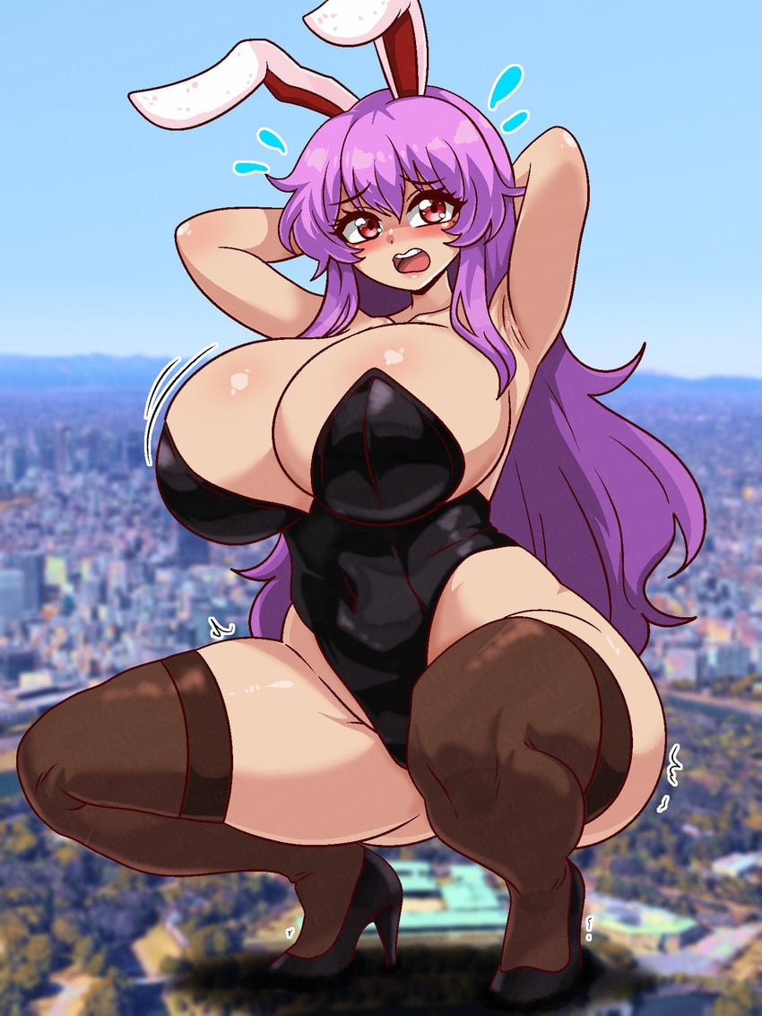 reisen udongein inaba (touhou) drawn by seireiart