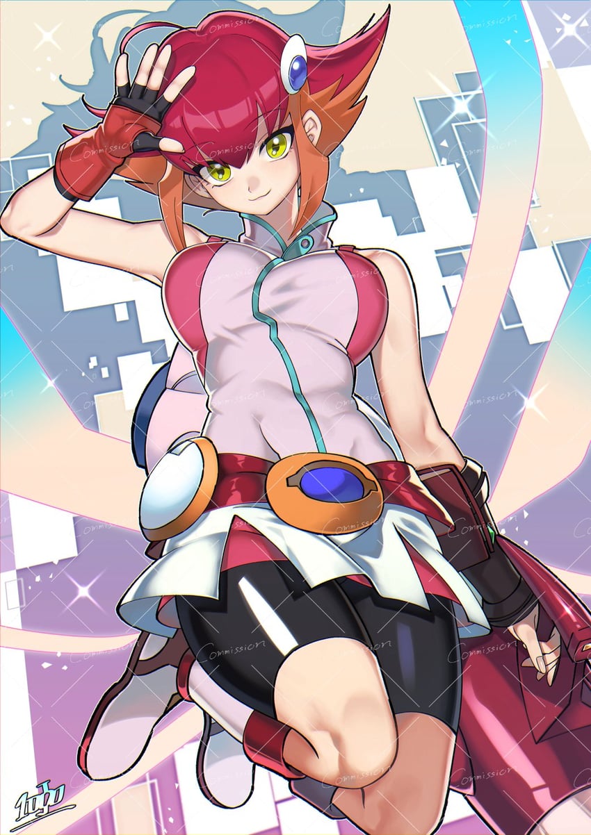 kouzuki anna (yu-gi-oh! and 1 more) drawn by senjo