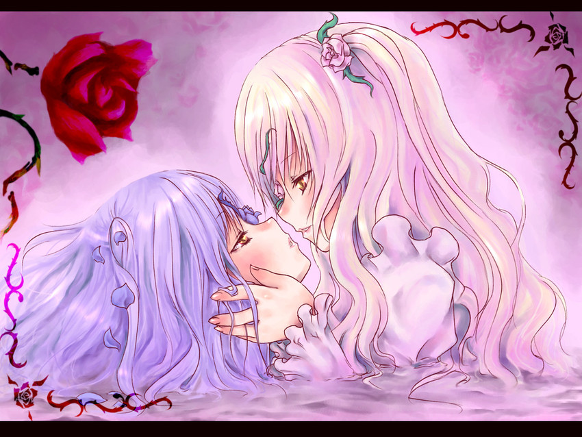 kirakishou and barasuishou (rozen maiden and 1 more) drawn by pokomi