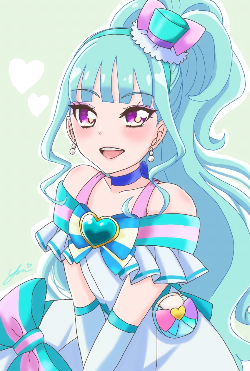 nekoyashiki mayu and cure lillian (precure and 1 more) drawn by yui_u86