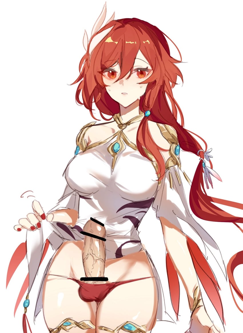fu hua and jingwei (honkai and 1 more) drawn by haruka_(rsyaooooo)