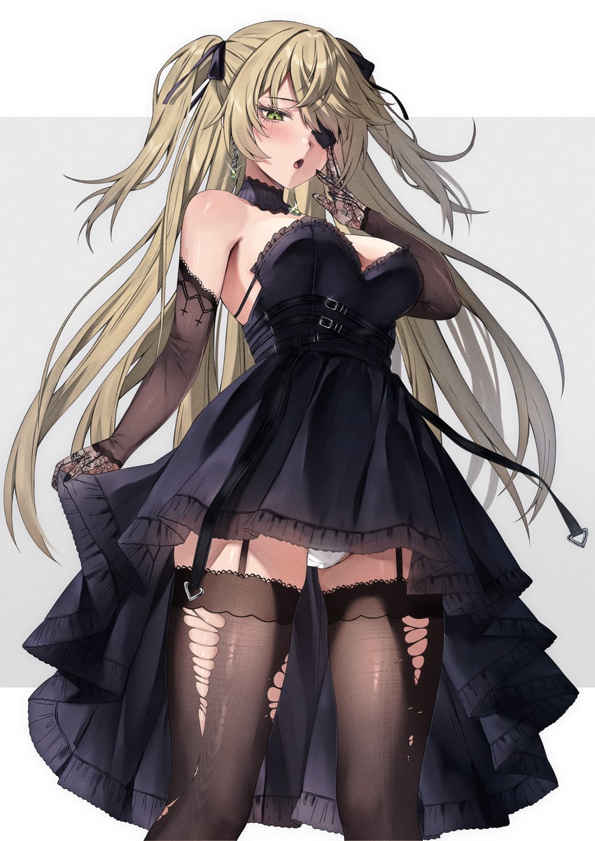 fischl (genshin impact) drawn by vitaminechan