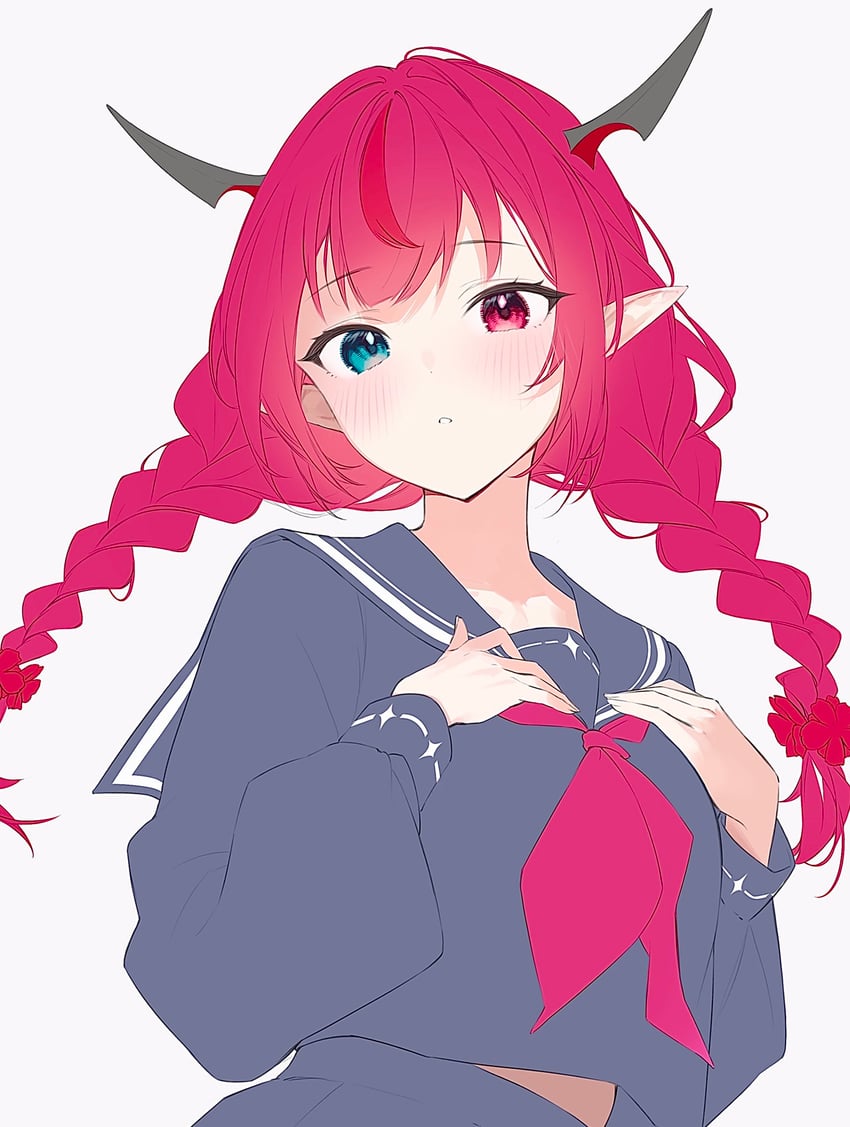 irys (hololive and 1 more) drawn by soybean_(hisoybean)