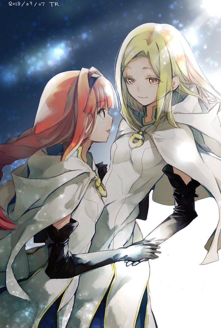 ophilia clement and lianna (octopath traveler and 1 more) drawn by tr_(apnj7453)