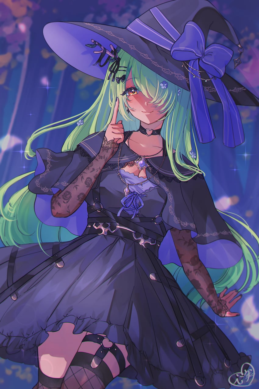ceres fauna (hololive and 1 more) drawn by kokomi_(aniesuakkaman)