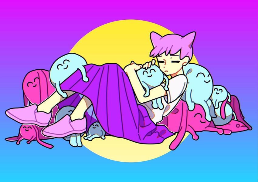 hacchi's mahou shoujo minky pinky (napoli no otokotachi) drawn by ziko_(muzikomax)