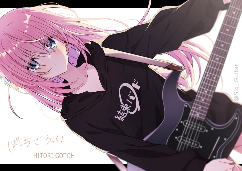 gotoh hitori (bocchi the rock!) drawn by shigure_(sigre)