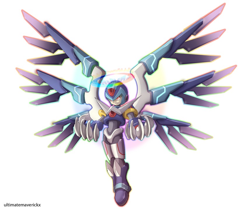 copy x (mega man and 2 more) drawn by ultimatemaverickx