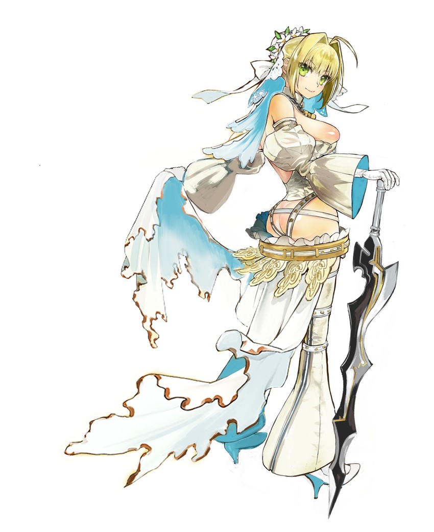 nero claudius (fate and 1 more) drawn by arai_kei