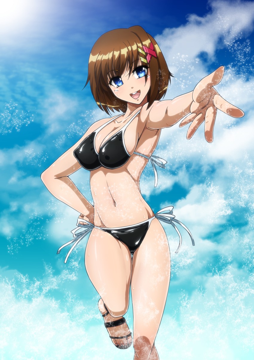 yagami hayate (lyrical nanoha and 1 more) drawn by tappa_(esperanza)