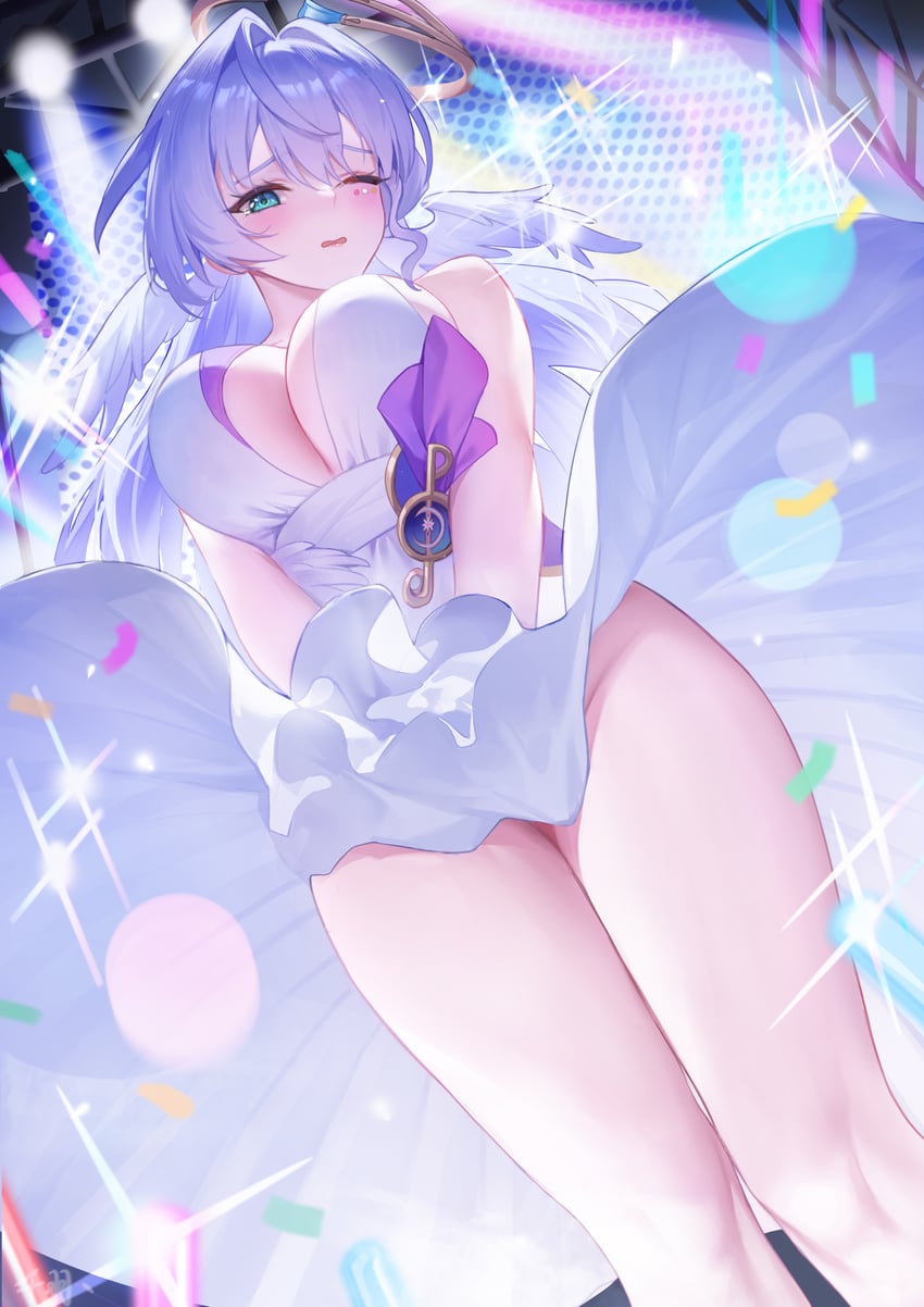 robin (honkai and 1 more) drawn by qianyuu_(senba)