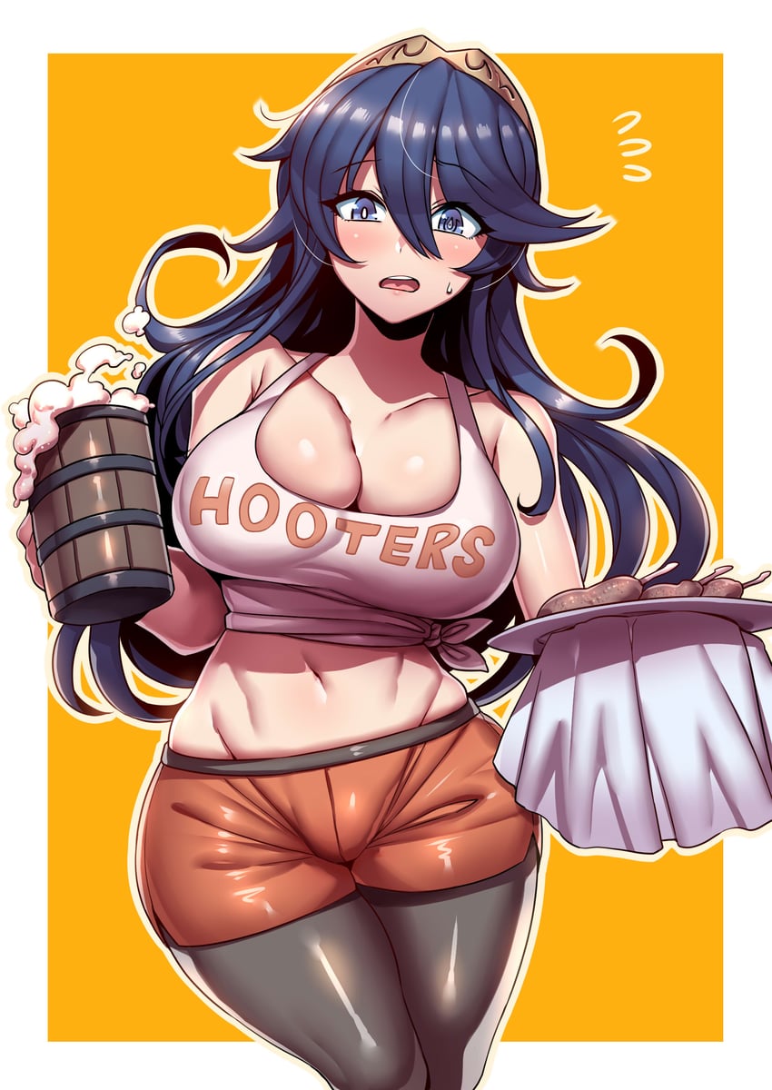 lucina (fire emblem and 2 more) drawn by tukiwani