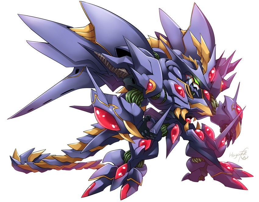 cybuster (original and 3 more) drawn by haganef