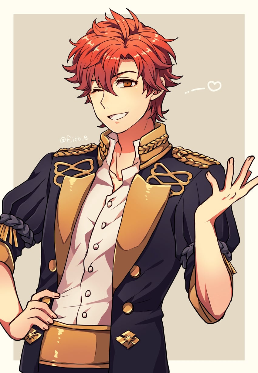 sylvain jose gautier (fire emblem and 1 more) drawn by f_ico_e
