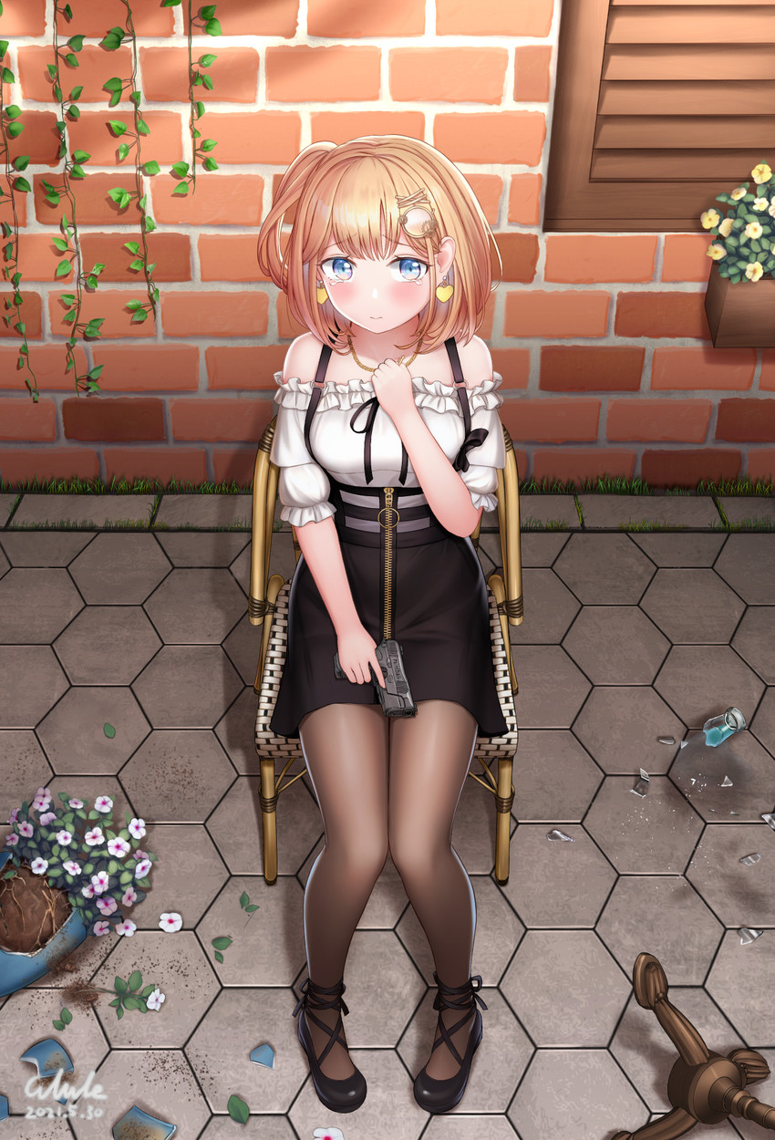 watson amelia (hololive and 1 more) drawn by cementite