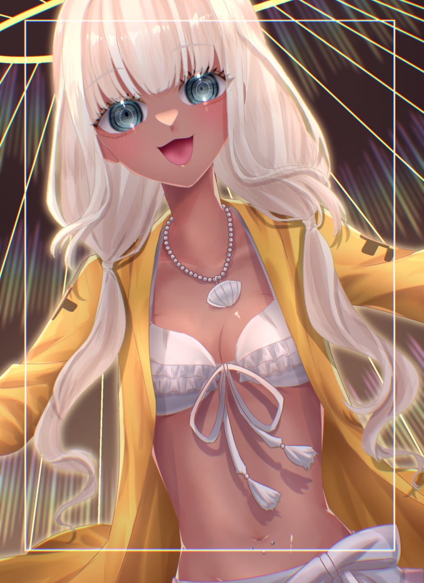 yonaga angie (danganronpa and 1 more) drawn by watohoi