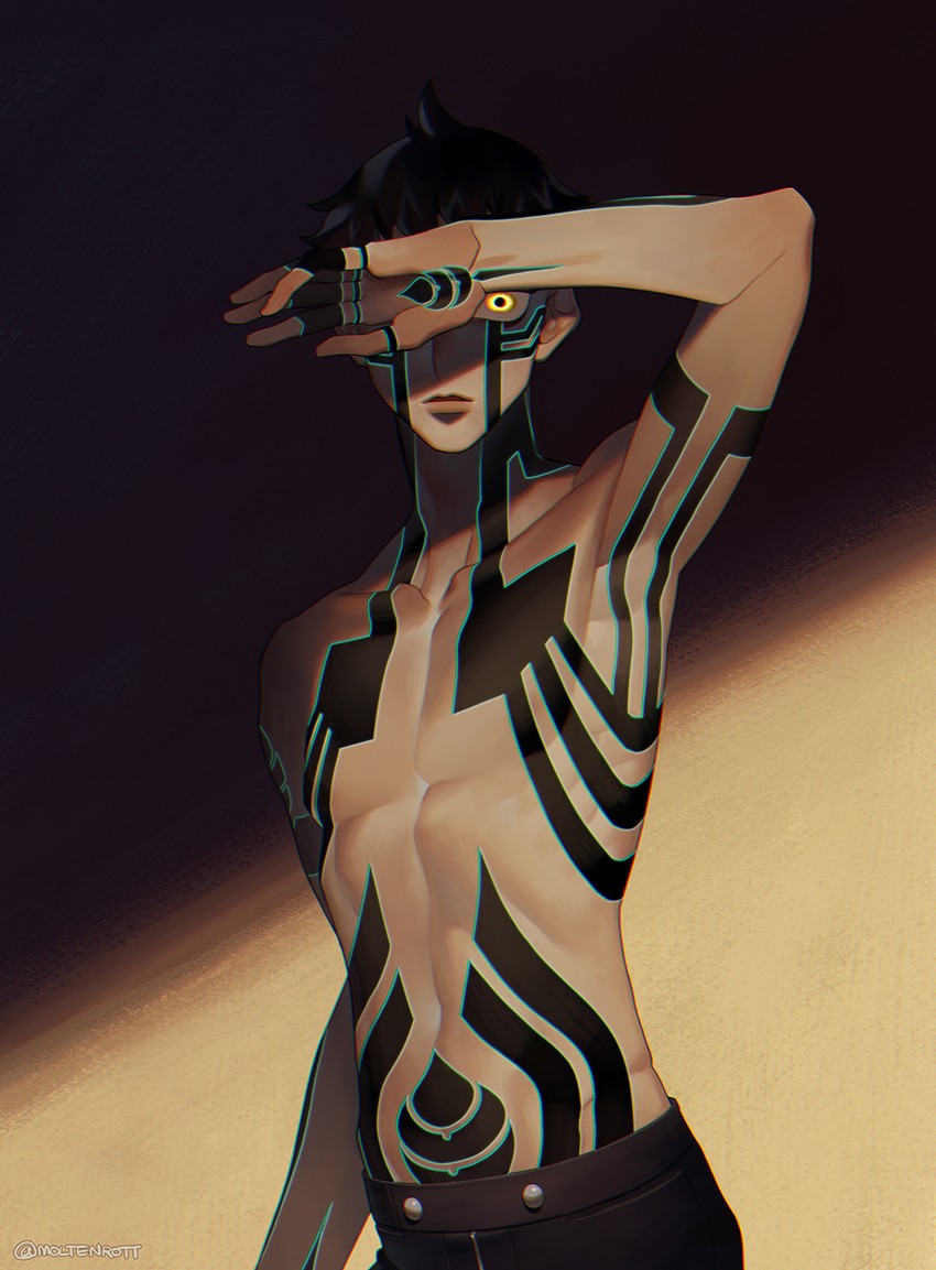 demi-fiend (shin megami tensei and 1 more) drawn by dearest24