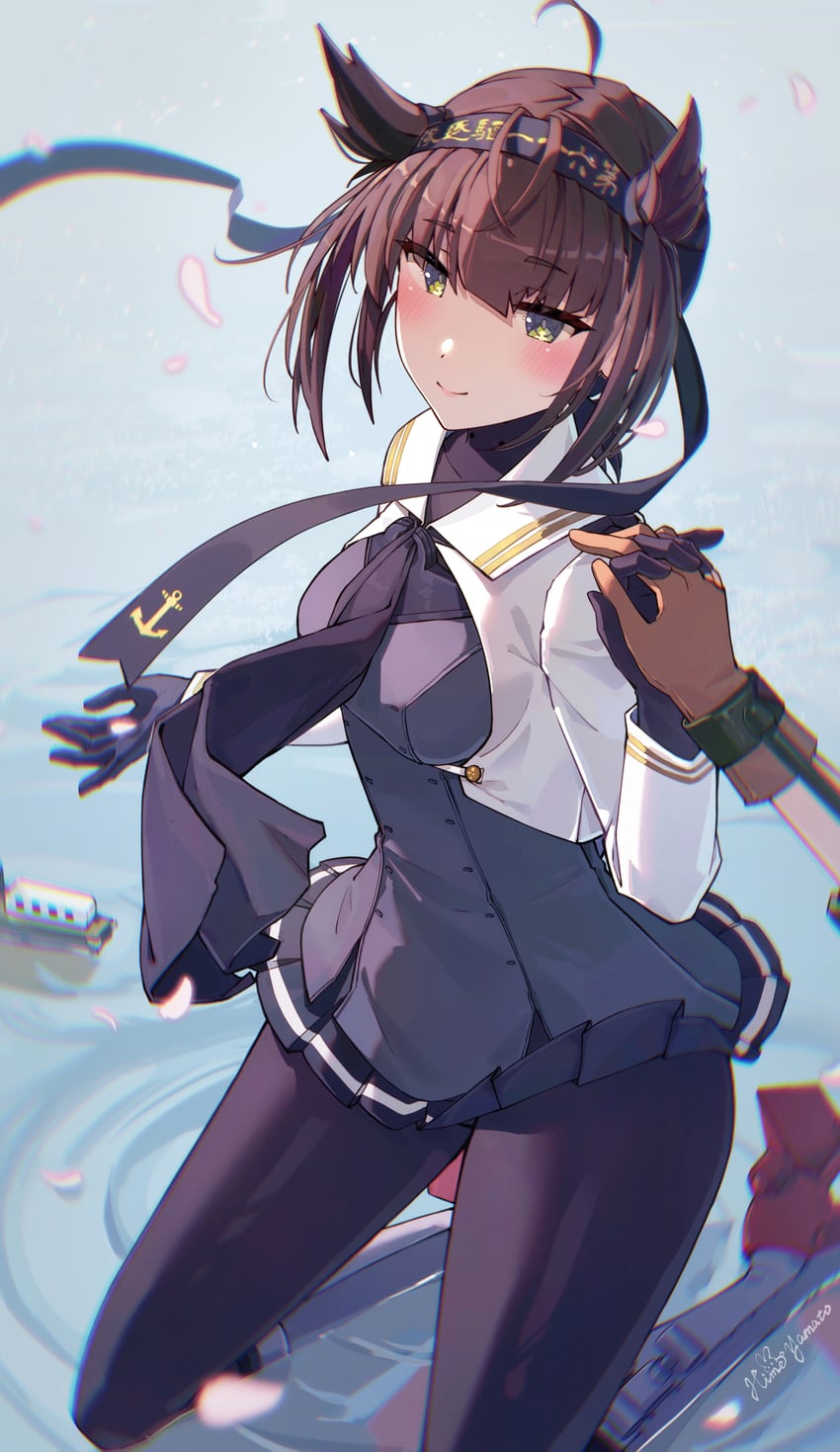 hatsuzuki and hatsuzuki kai ni (kantai collection) drawn by himeyamato