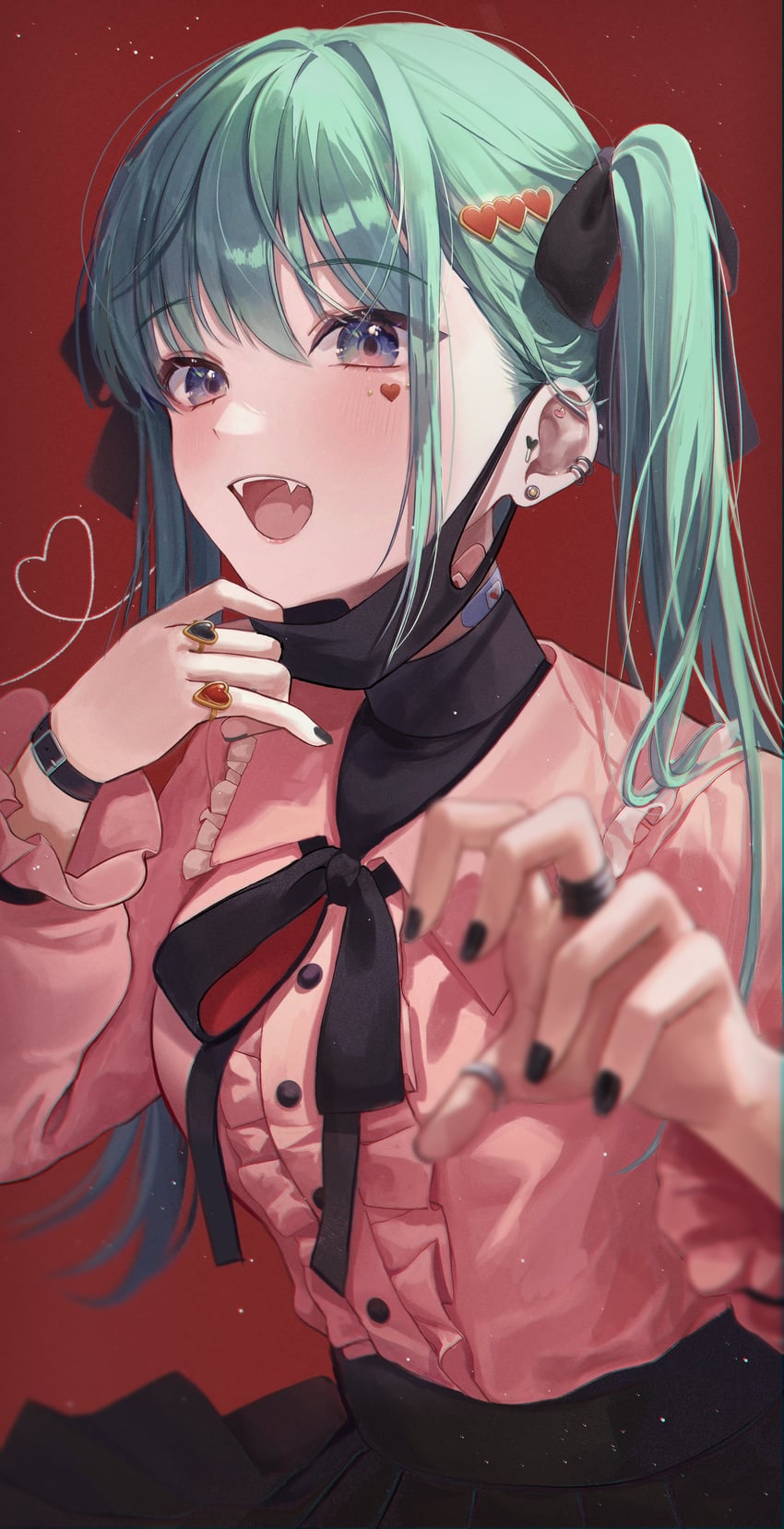 hatsune miku (vocaloid and 1 more) drawn by myowa
