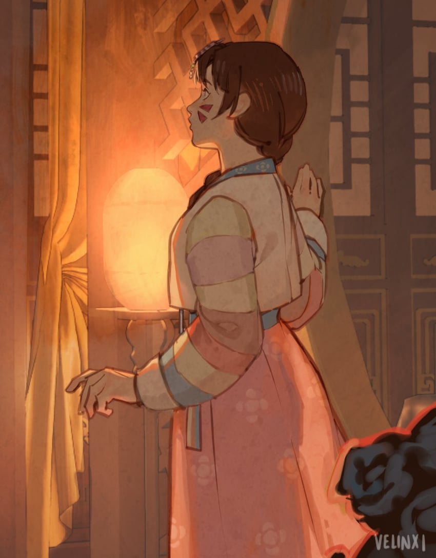 d.va and palanquin d.va (overwatch) drawn by velinxi