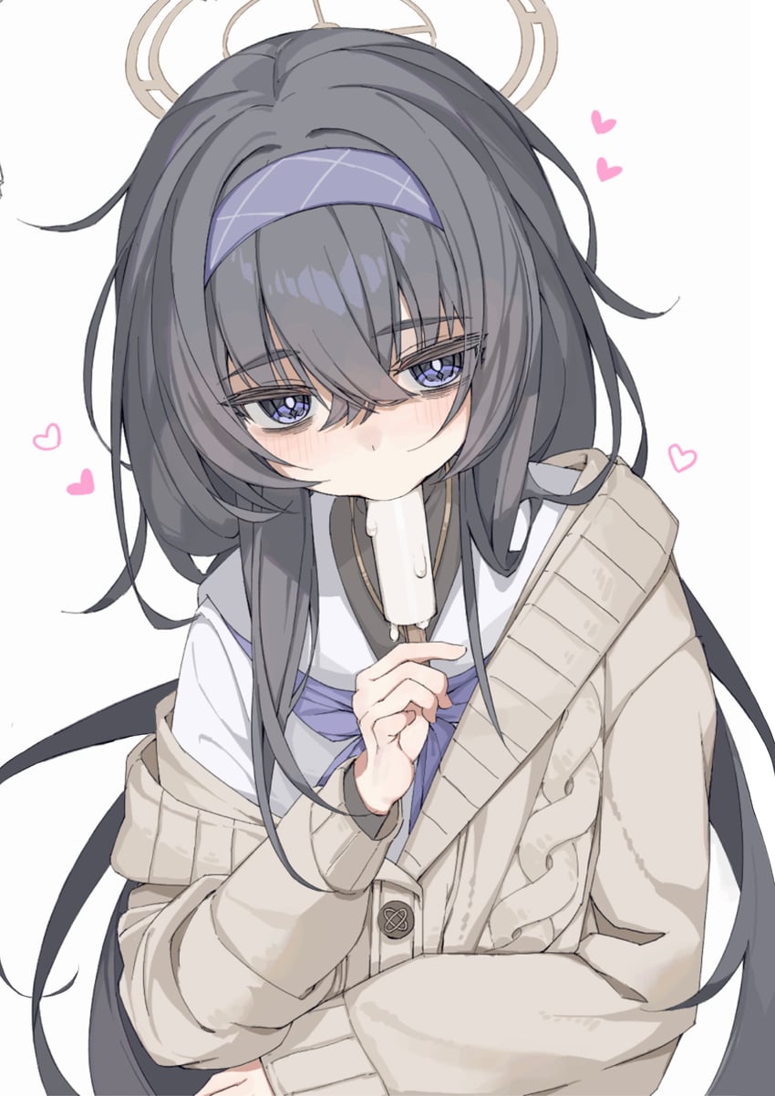 ui (blue archive) drawn by yoru_uyo