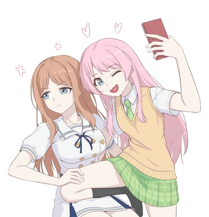 chihaya anon and nagasaki soyo (bang dream! and 1 more) drawn by chopchopguy