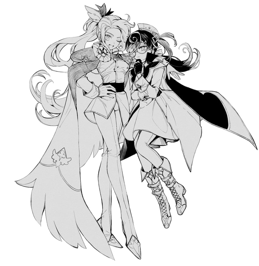 espresso cookie and madeleine cookie (cookie run and 1 more) drawn by tuko