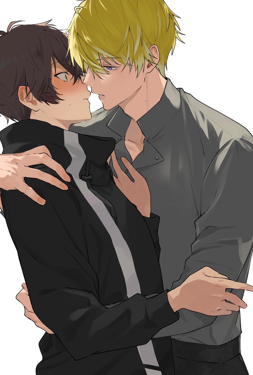sonny brisko and alban knox (nijisanji and 1 more) drawn by roro_(roro32b)