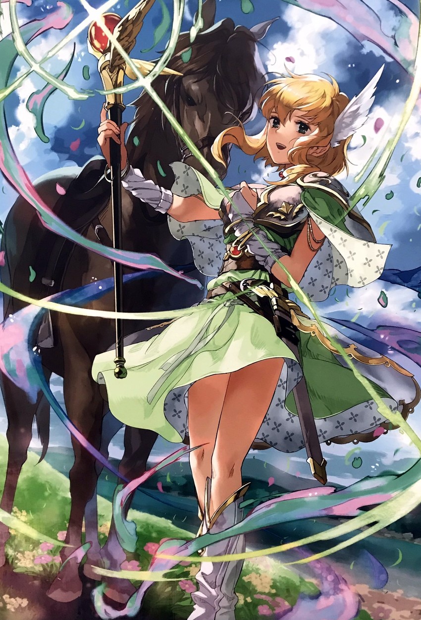 nanna (fire emblem and 3 more) drawn by mayo_(becky2006)