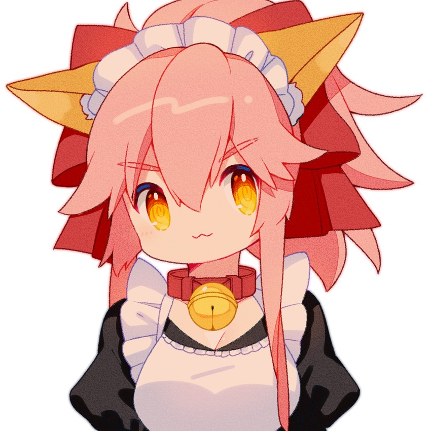 tamamo and tamamo cat (fate and 1 more) drawn by chomo_(kdeko)