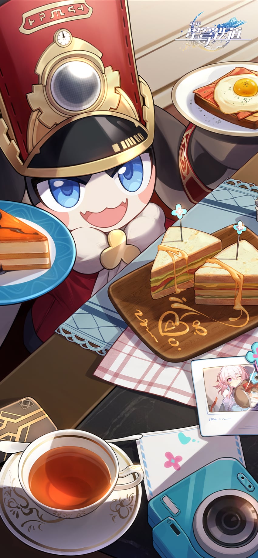 march 7th and pom-pom (honkai and 1 more)