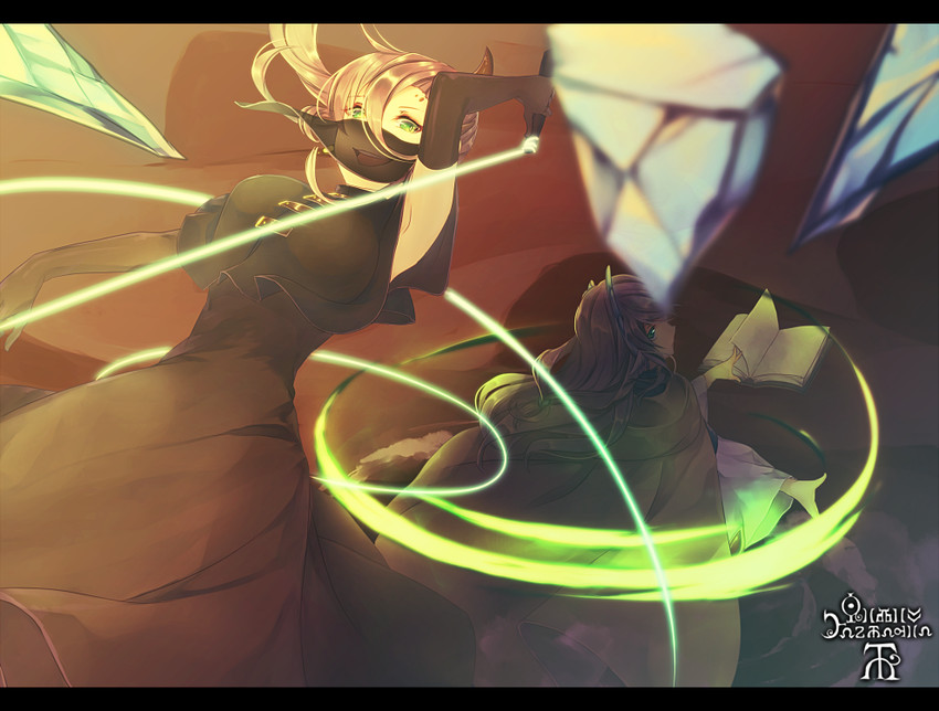 pixiv fantasia and 1 more drawn by aoi_koto_madoka