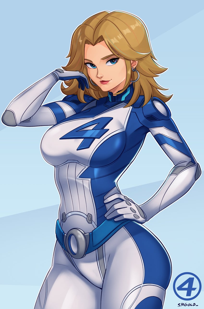 sue storm (marvel and 2 more) drawn by smgold