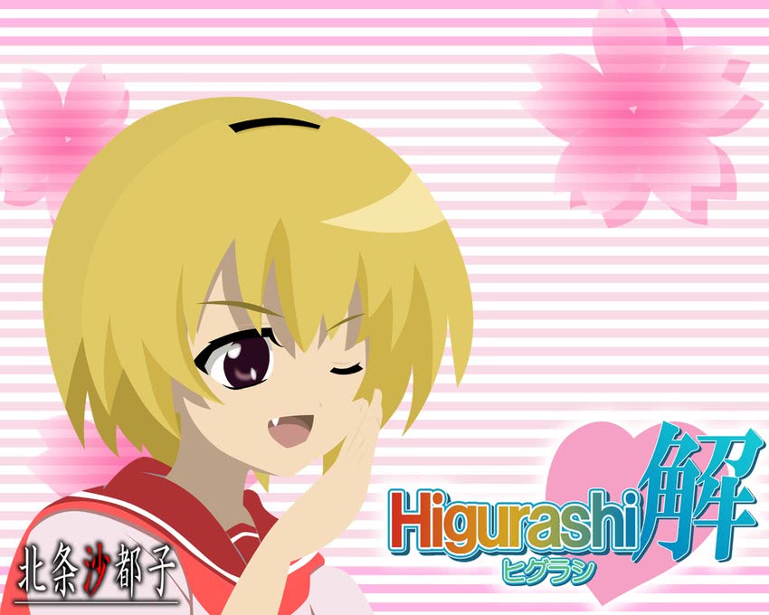 houjou satoko (higurashi no naku koro ni and 1 more)