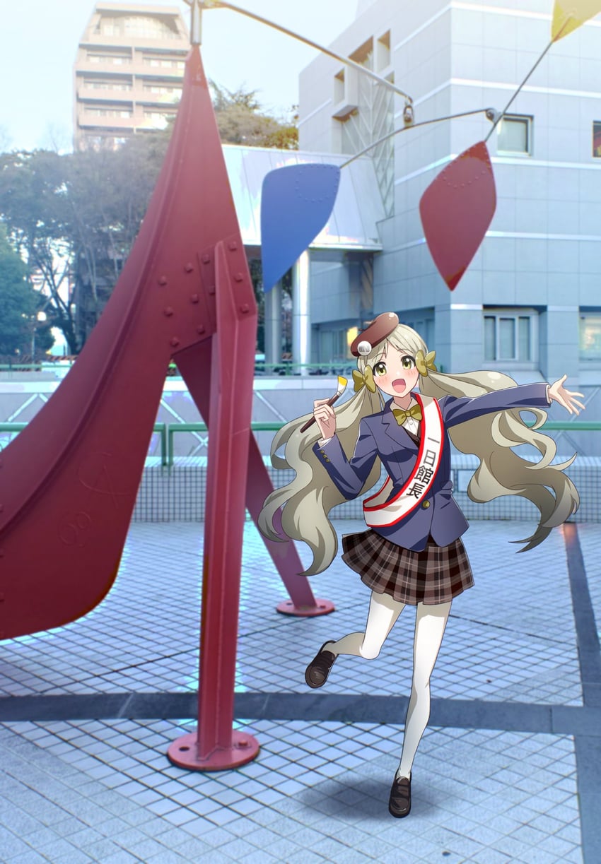 handa roco (idolmaster and 2 more) drawn by papemo368