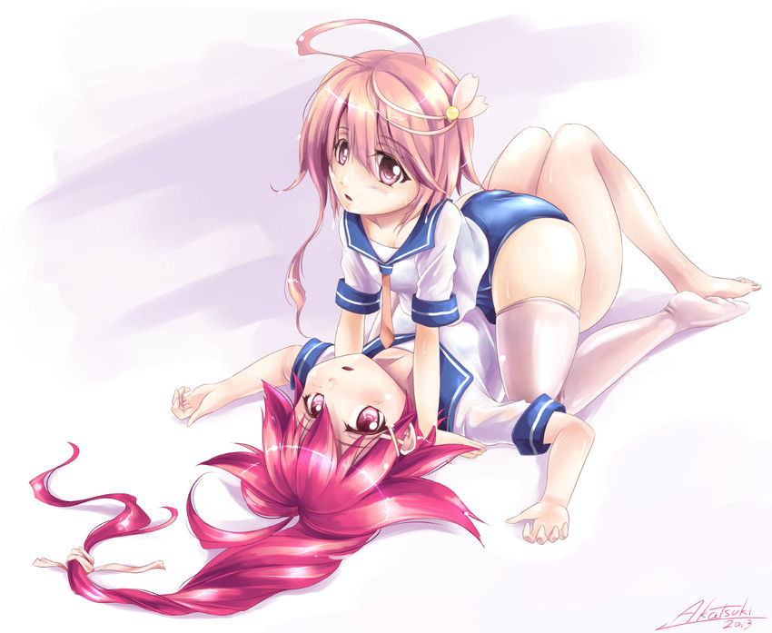 i-58 and i-168 (kantai collection) drawn by akatsuki_akane