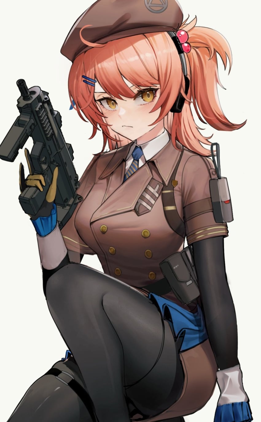 mp7 and cheeta (girls' frontline and 1 more) drawn by zeragoes