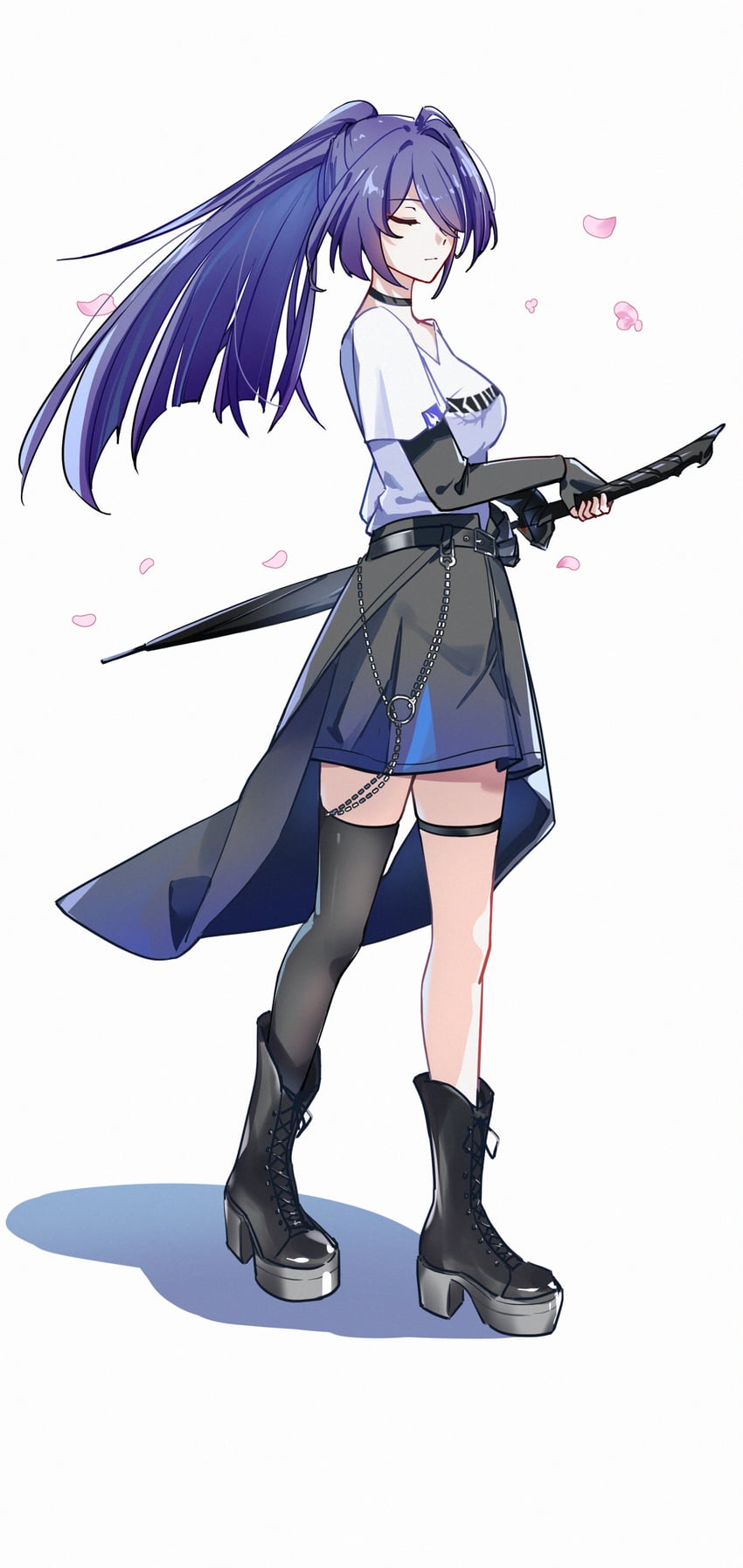 acheron (honkai and 1 more) drawn by feng_yi_xiao