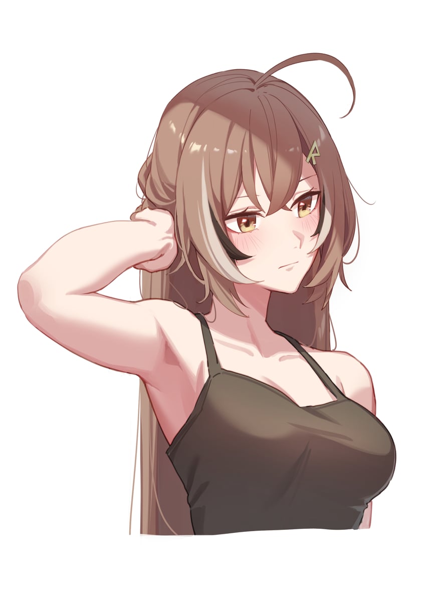 nanashi mumei (hololive and 1 more) drawn by resu_desu