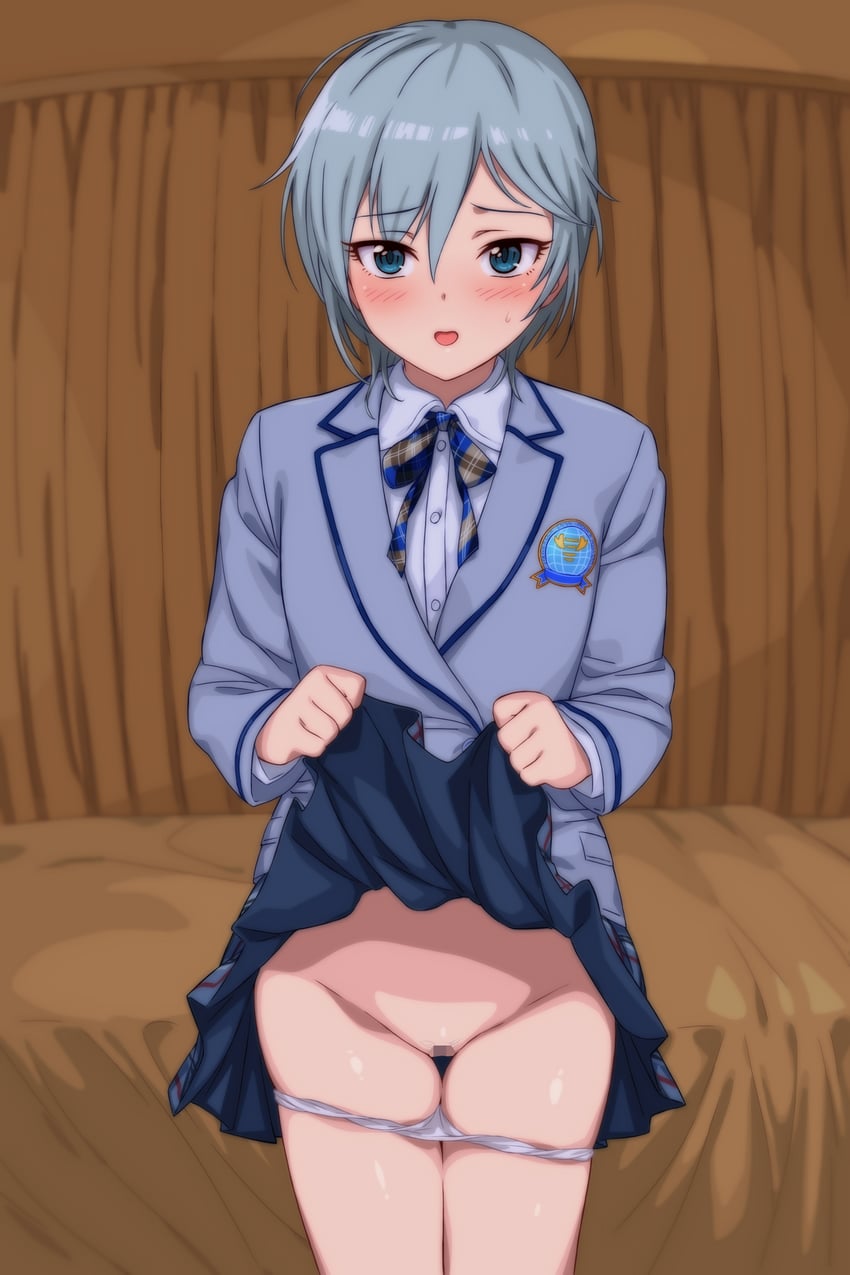 anastasia (idolmaster and 1 more) drawn by pole_(ppp1409)