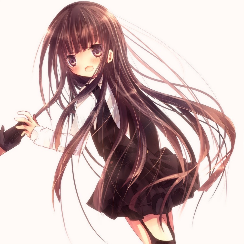 shirakiin ririchiyo and miketsukami soushi (inu x boku ss) drawn by hina_(ohinao)