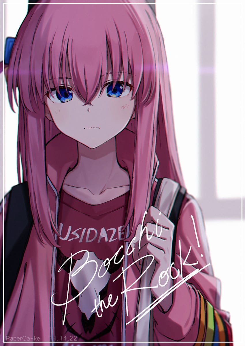 gotoh hitori (bocchi the rock!) drawn by paperca-ke