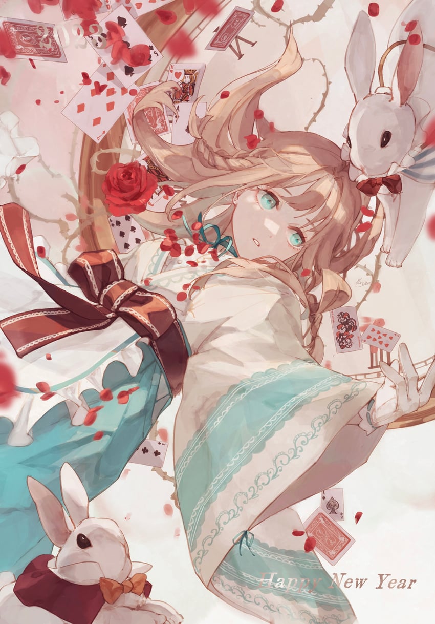 alice (alice's adventures in wonderland) drawn by maroon-maru3