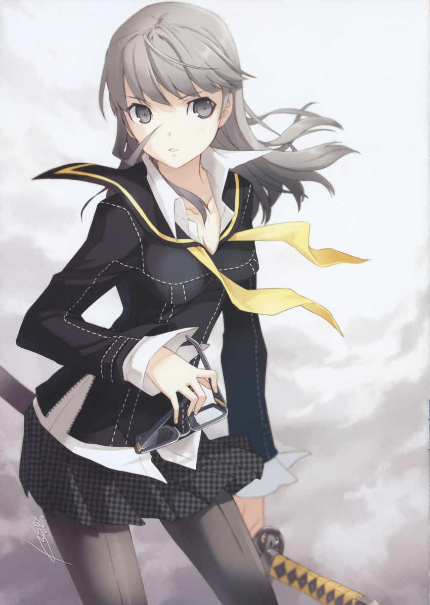 narukami yu (persona and 1 more) drawn by h2so4