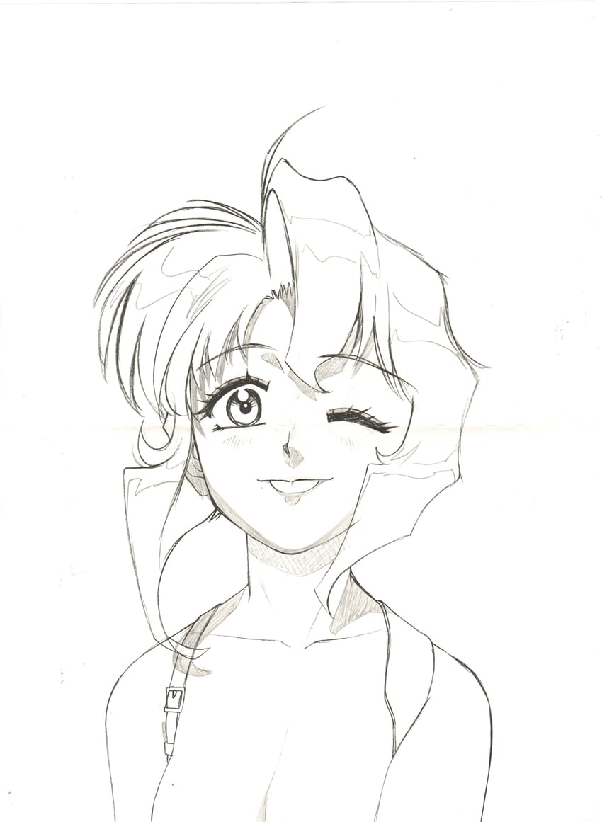 rally vincent (gunsmith cats) drawn by sonoda_ken'ichi