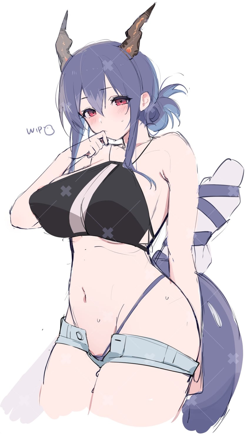 ch'en and female tourist c (arknights) drawn by chunta
