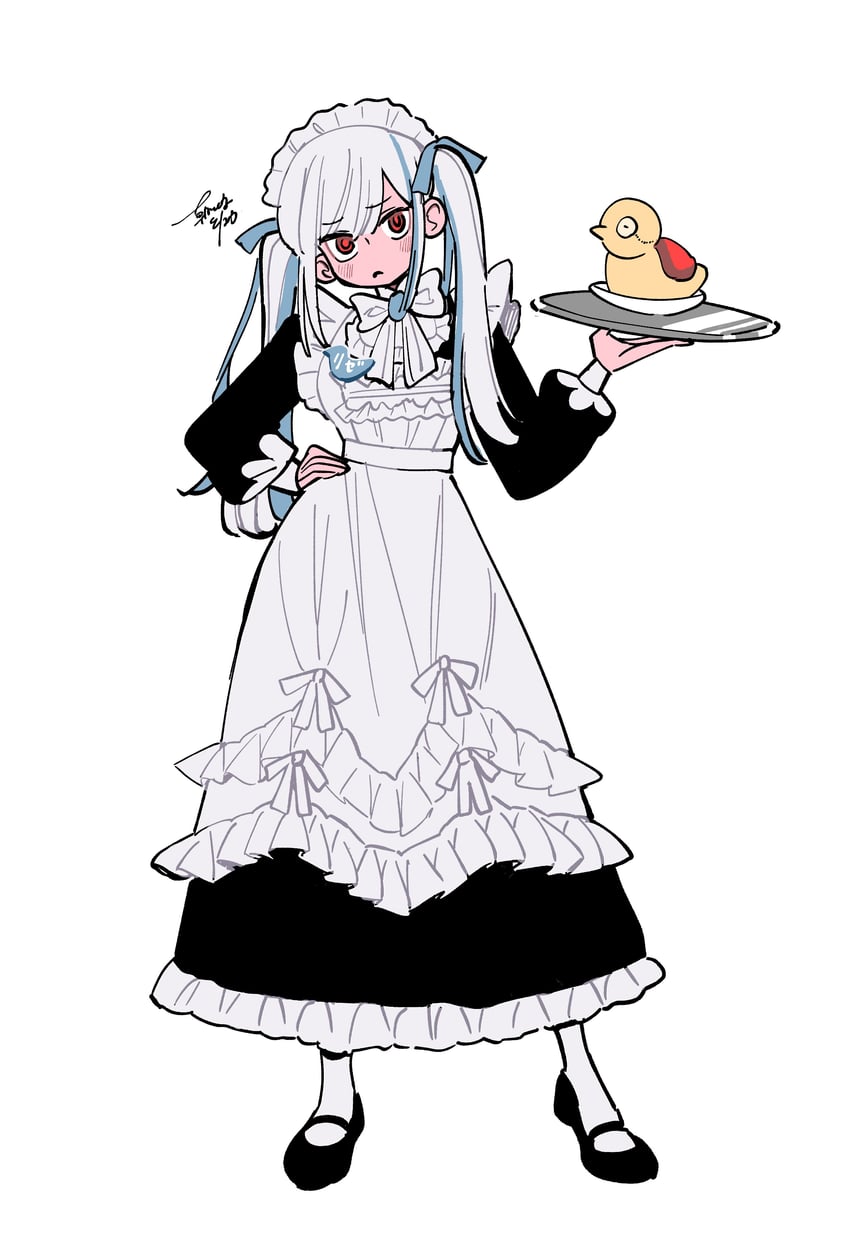 lize helesta and sebastian piyodore (nijisanji) drawn by asahina_sho