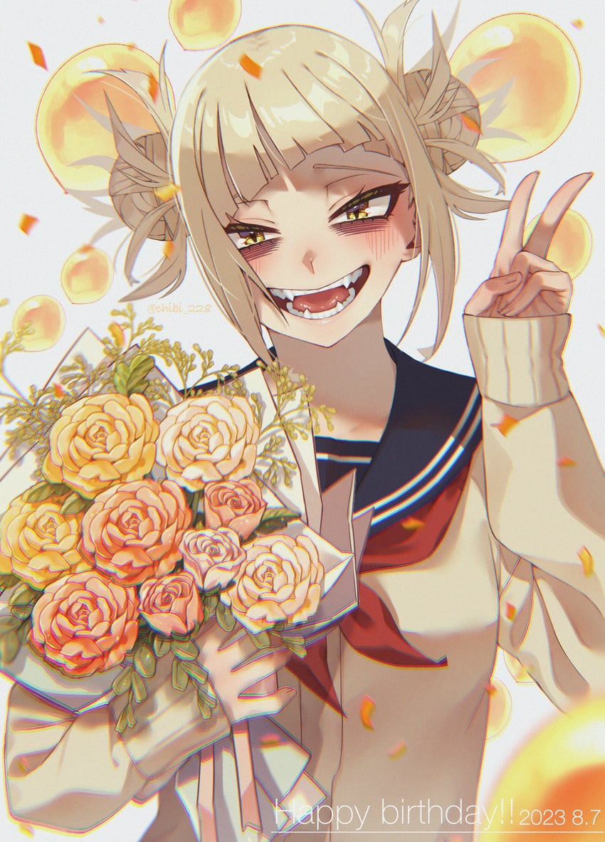 toga himiko (boku no hero academia) drawn by chibi_228